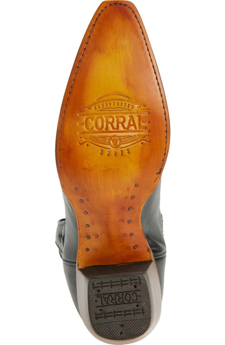 CORRAL Embroidered Western Boot, Alternate, color, Black