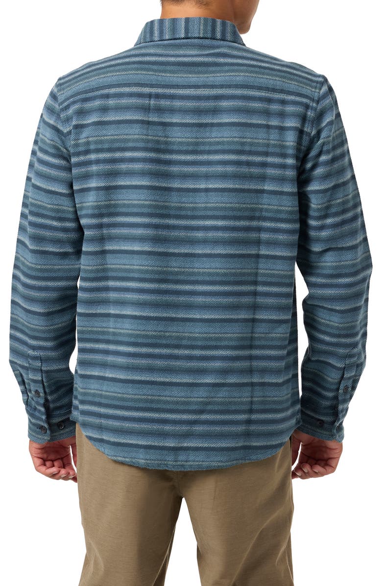 O'Neill Richmond Flannel Button-Up Shirt, Alternate, color, Citadel