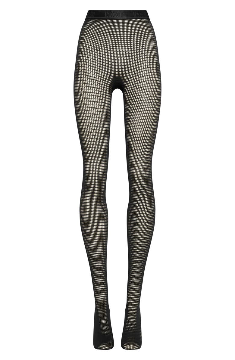 Wolford Grid Net Tights, Alternate, color,