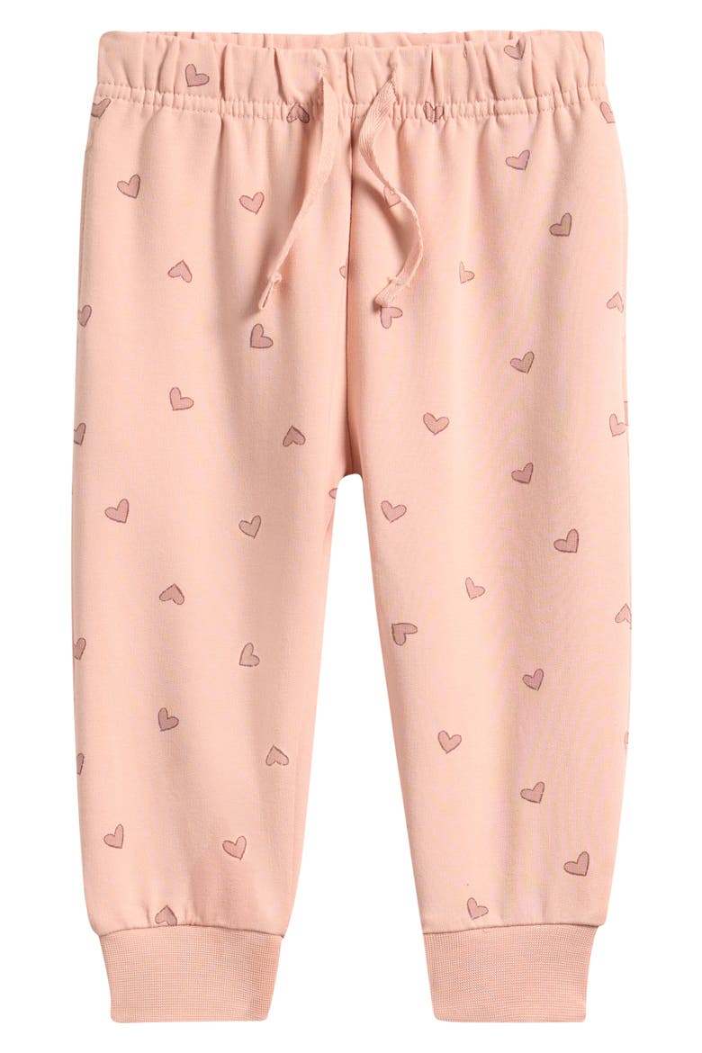 Kids' Relaxed Organic Cotton Sweatpants, Main, color, DUSTY-ROSE