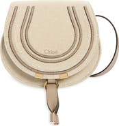 Chloé Small Marcie Canvas Saddle Bag
