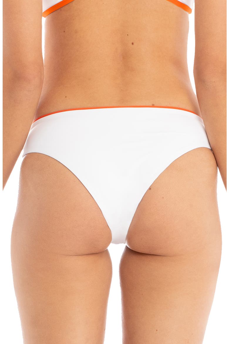 Ali Bikini Bottoms, Alternate, color, WHITE/ CHERRY TOMATO