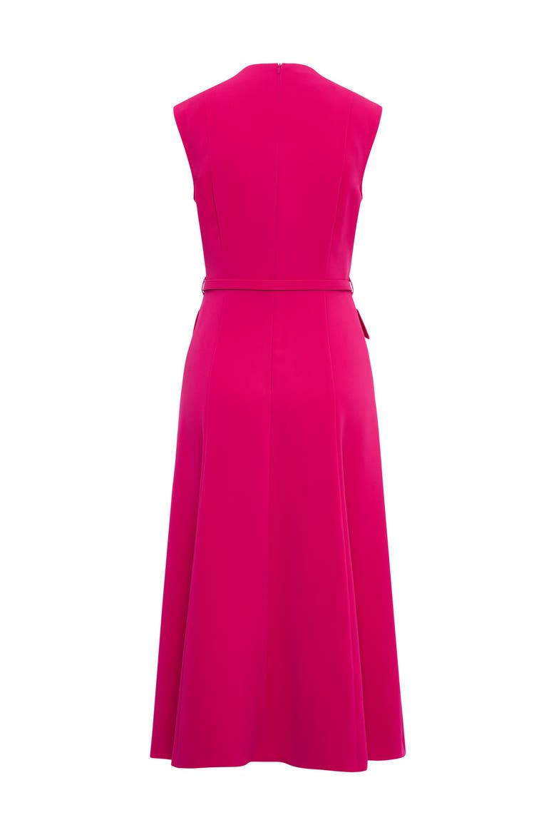 Sleeveless Midi Dress, Alternate, color, Pink