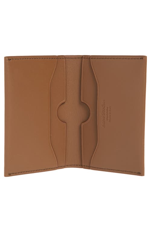 ACNE STUDIOS ACNE STUDIOS LEATHER BIFOLD CARD HOLDER
