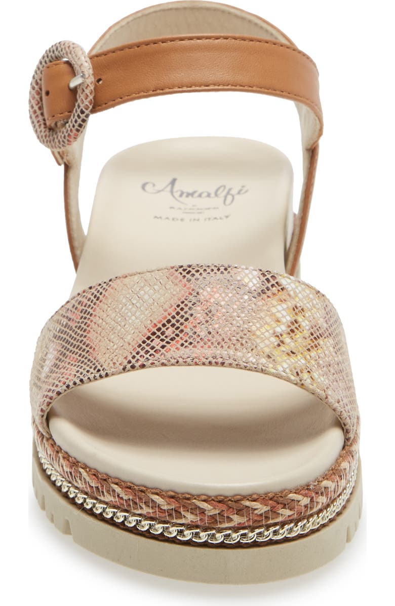 Amalfi by Rangoni Bryan Quarter Strap Platform Sandal, Alternate, color,