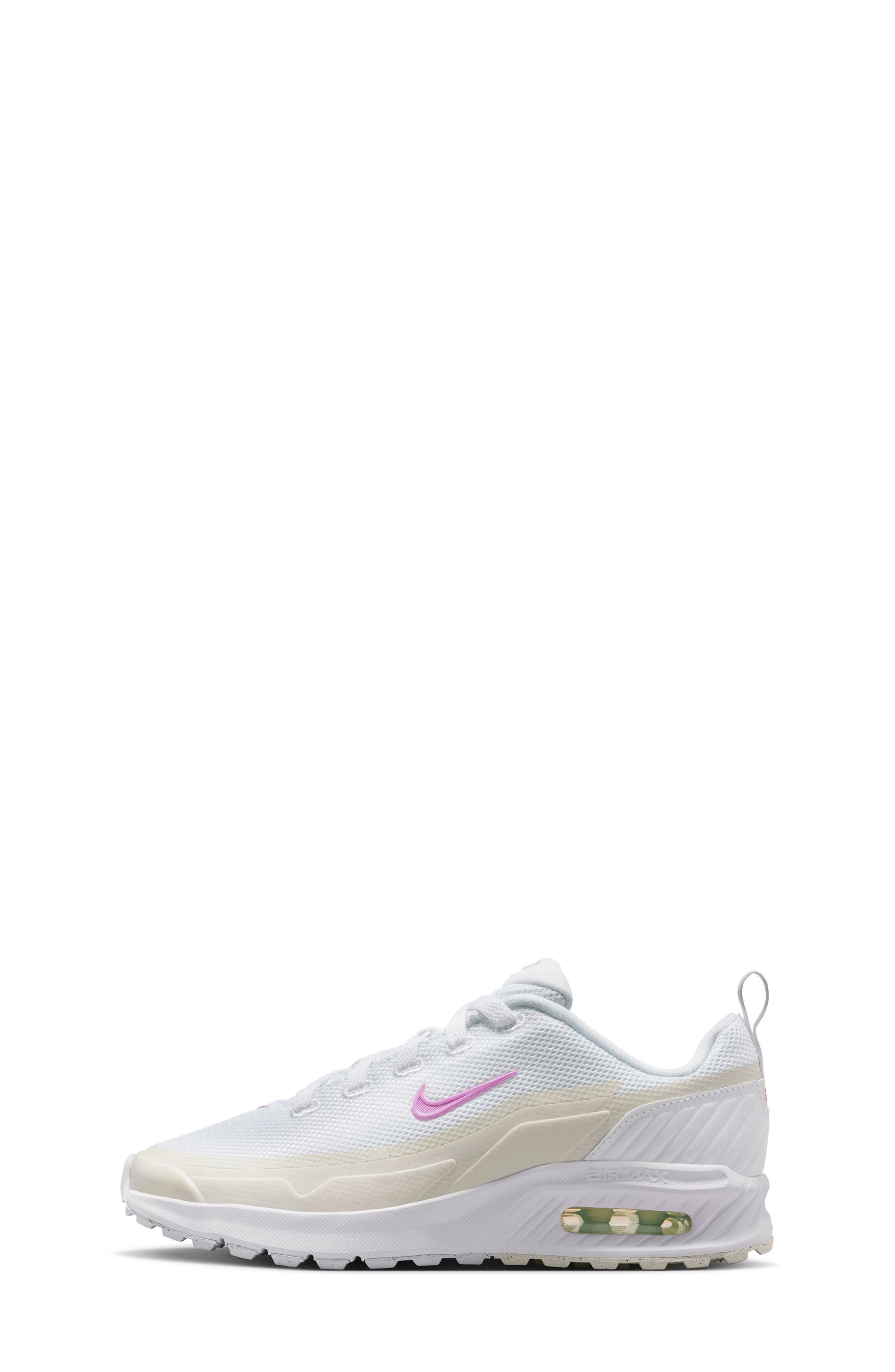 Nike Kids' Air Max BIA Sneaker, Alternate, color, White/ Light Magenta/ Spruce