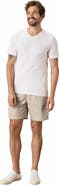 Pact Luxe Stretch Jersey Slim V-Neck Tee
