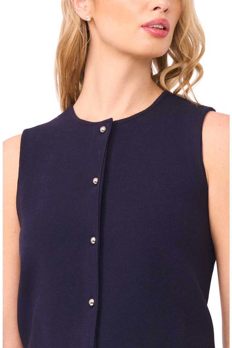 Knit Vest, Alternate, color, BARITONE BLUE