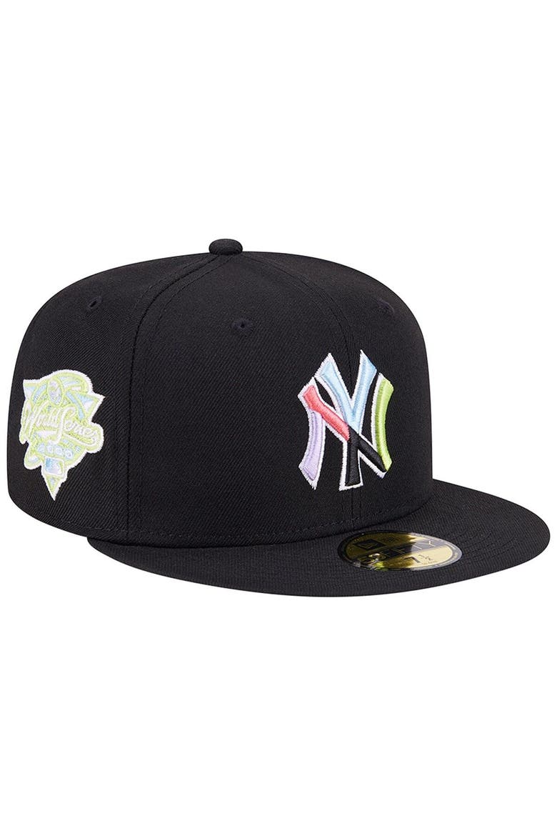 Men's New Era Black New York Yankees Multi-Color Pack 59FIFTY Fitted Hat, Main, color, Black