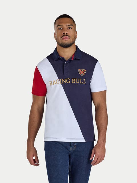 Diagonal Panel Rugby Shirt