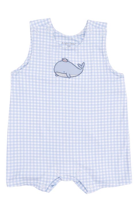 Bubbly Sailor Whale Romper (Baby)