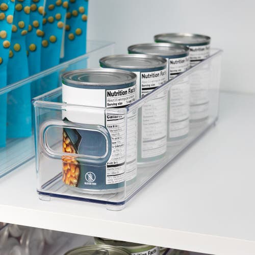 Basic Stackable Fridge Bin With Handles