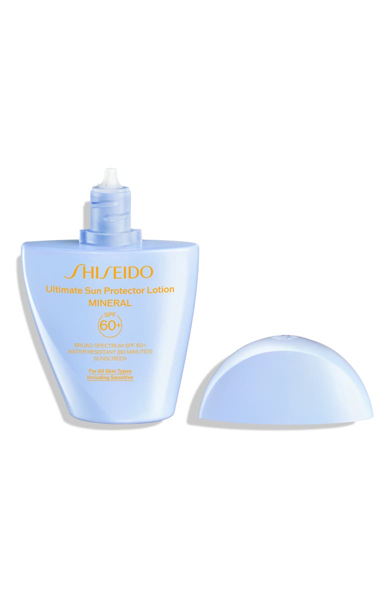 Shiseido Ultimate Sun Protector Lotion Mineral SPF 60+, Alternate, color,
