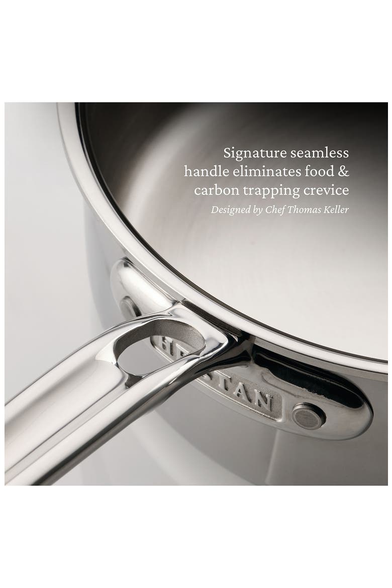 ProBond® Luxe Professional Clad Stainless Steel 0.75-Quart Butter Warmer, Alternate, color, NO COLOR