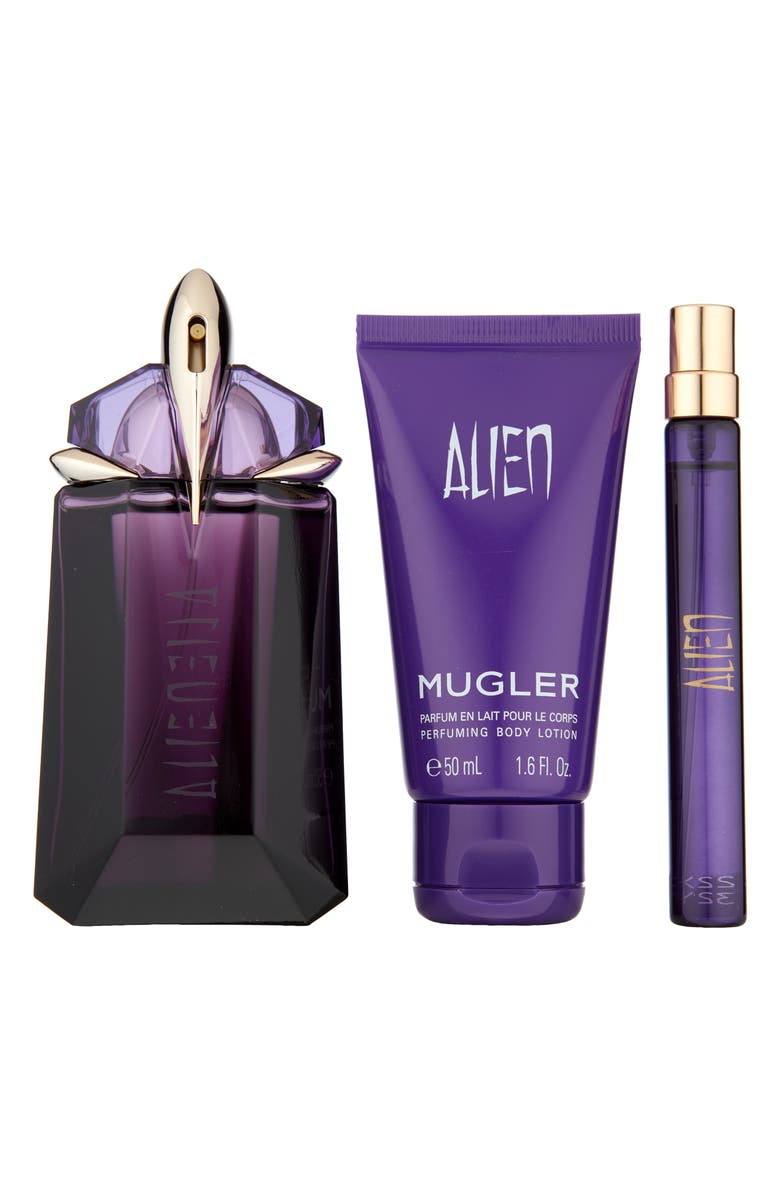 MUGLER Alien Eau de Parfum 3-Piece Gift Set $206 Value, Alternate, color, 