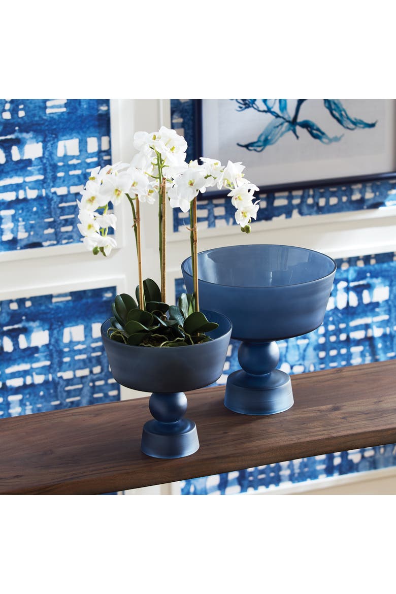 Phalaenopsis Orchid Faux (Fake) Mini Garden Drop-In 16", Alternate, color, White