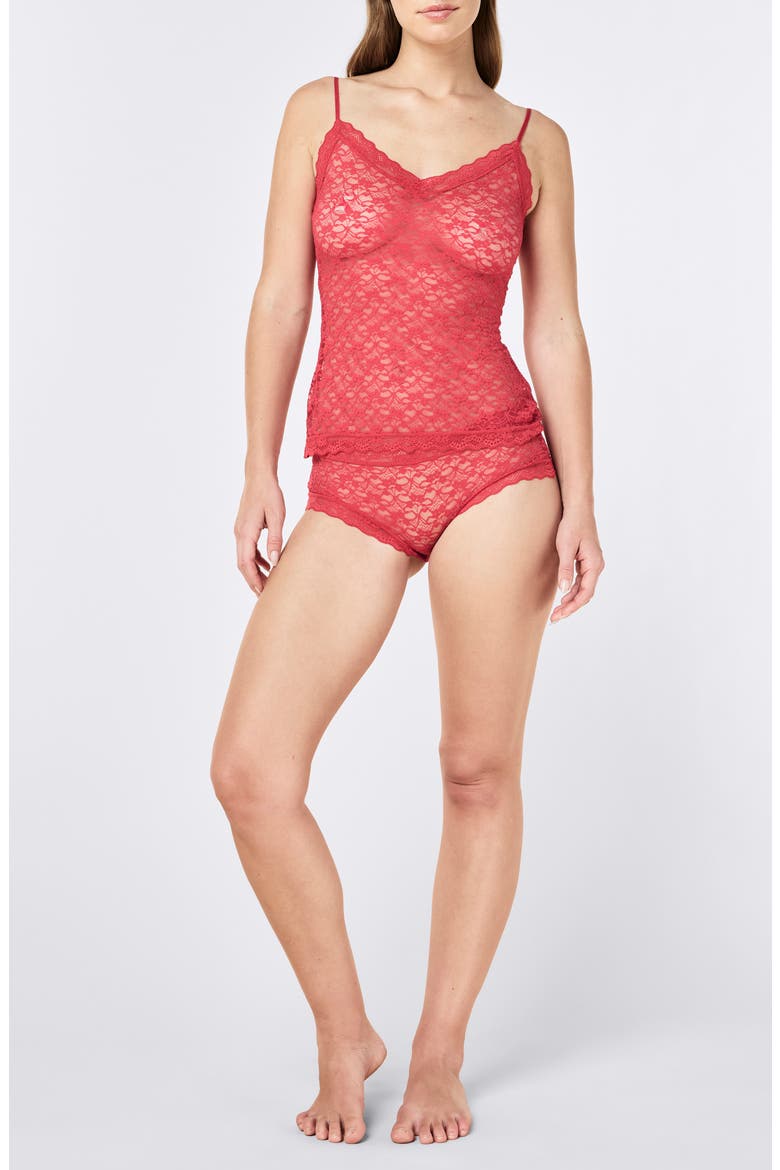 Lulu Lace Camisole, Alternate, color, AMOUR ROSE