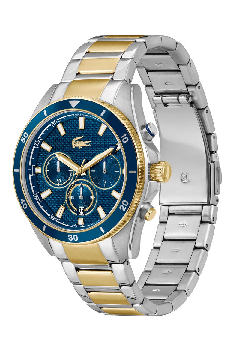 Mainsail Chronograph Two-Tone Bracelet Watch, 43mm, Alternate, color, TWO TONE