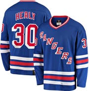 FANATICS Men's Fanatics Branded Glenn Healy Blue New York Rangers Premier Breakaway Retired Player Jersey