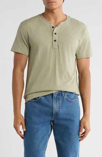 rag & bone Classic Cotton Slub Jersey Henley