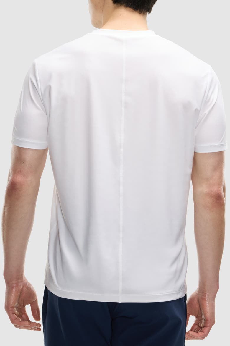 Essential Multi Seam Short Sleeve, Alternate, color, White
