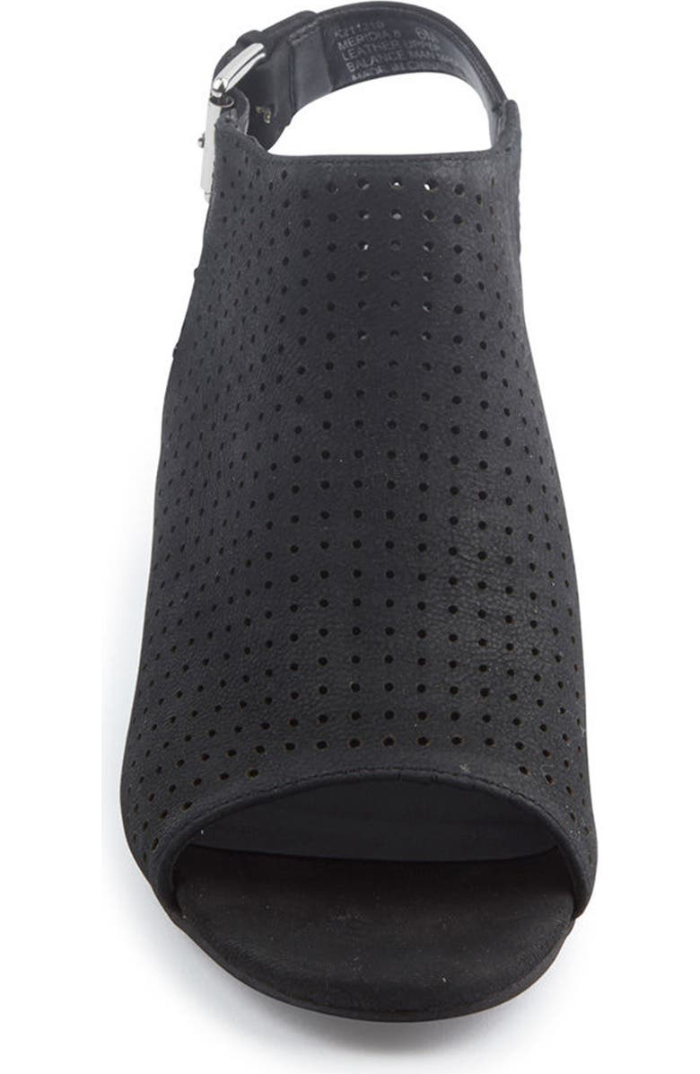 Adam Tucker by Me Too 'Meridia City' Perforated Slingback Peep Toe Sandal, Alternate, color,