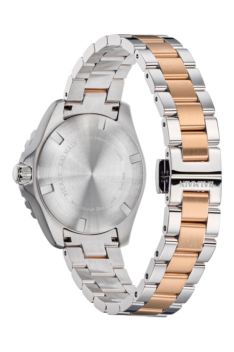 Ophrys Watch, 34.5mm, Alternate, color, STAINLESS STEEL/ ROSE GOLD