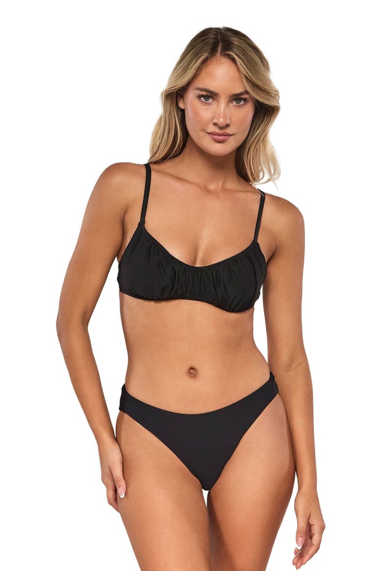 Chloe Bikini Swim Bottoms, Main, color, Black