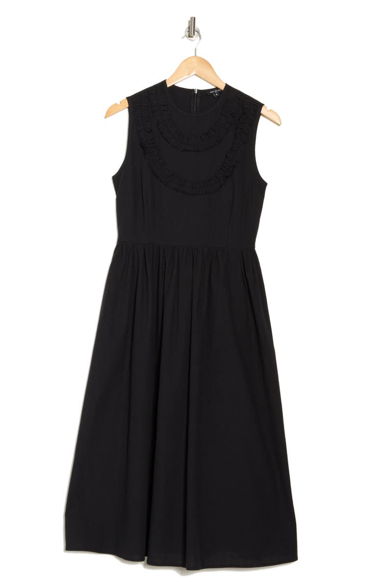 AREA STARS Bri Fit & Flare Midi Dress, Alternate, color,