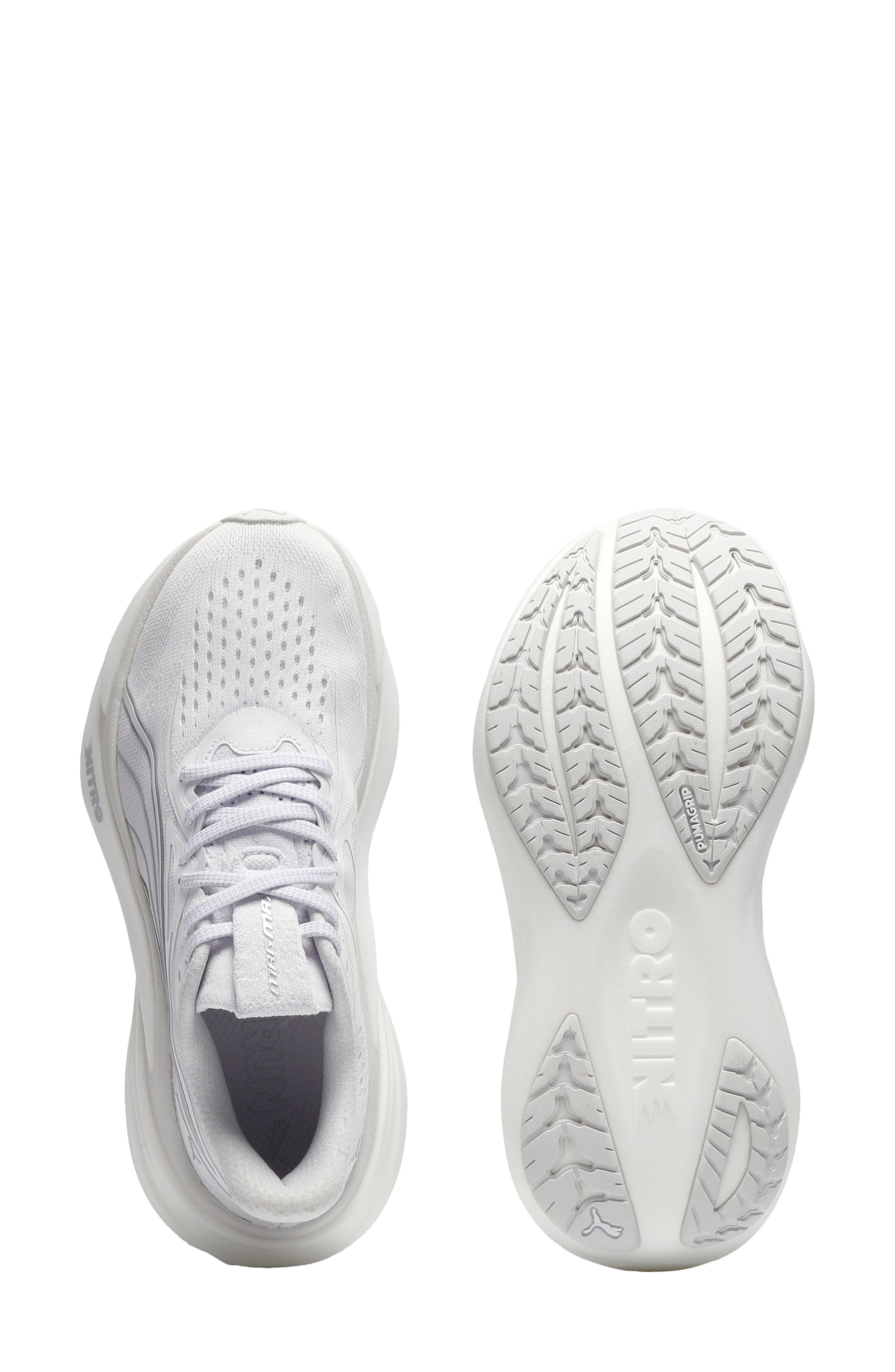 MagMax NITRO™ 2 Running Shoe, Alternate, color, PUMA WHITE/ PUMA SILVER