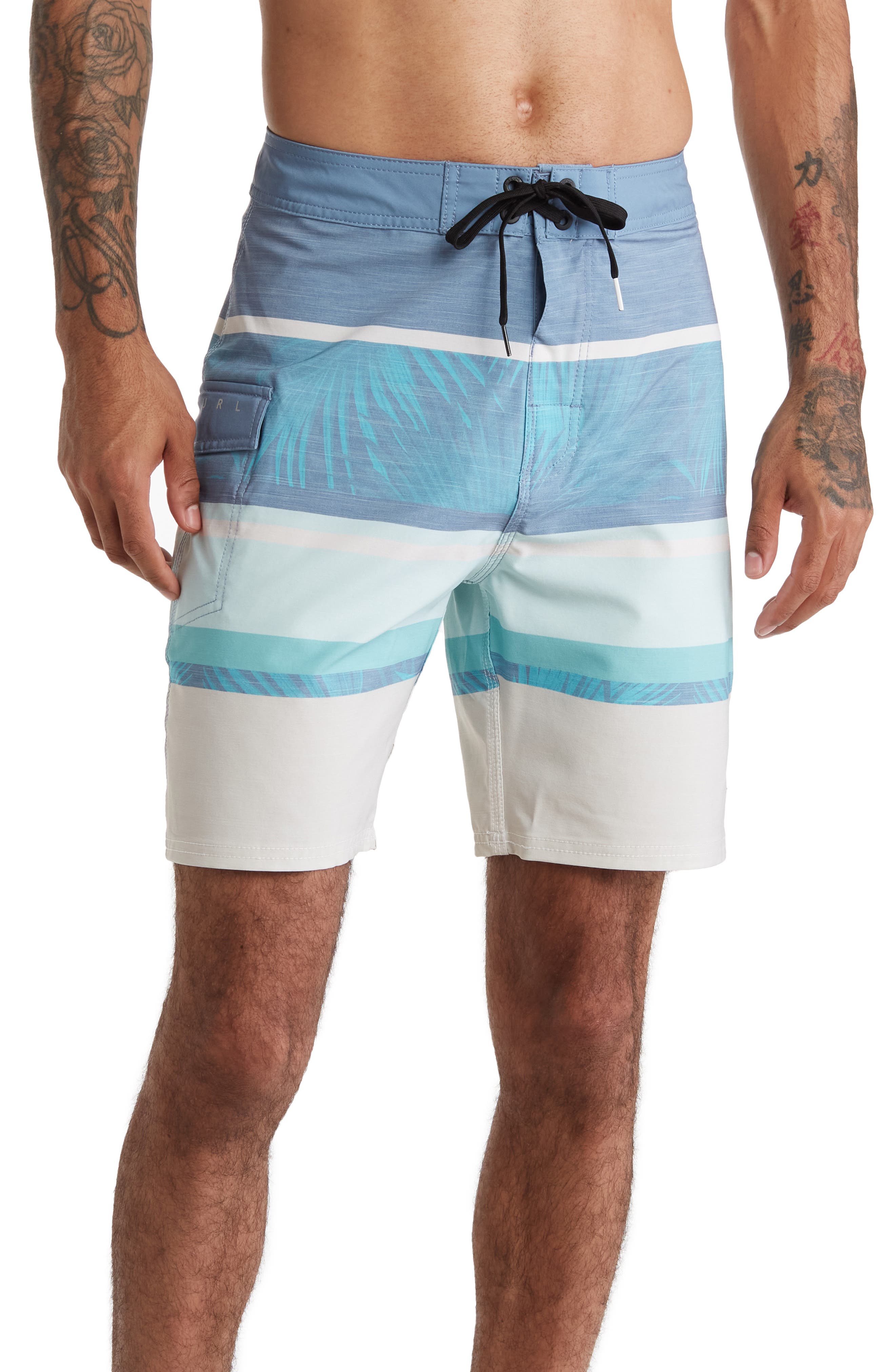 Rip Curl All Timer Stripe Boardshorts (Men) | Nordstromrack