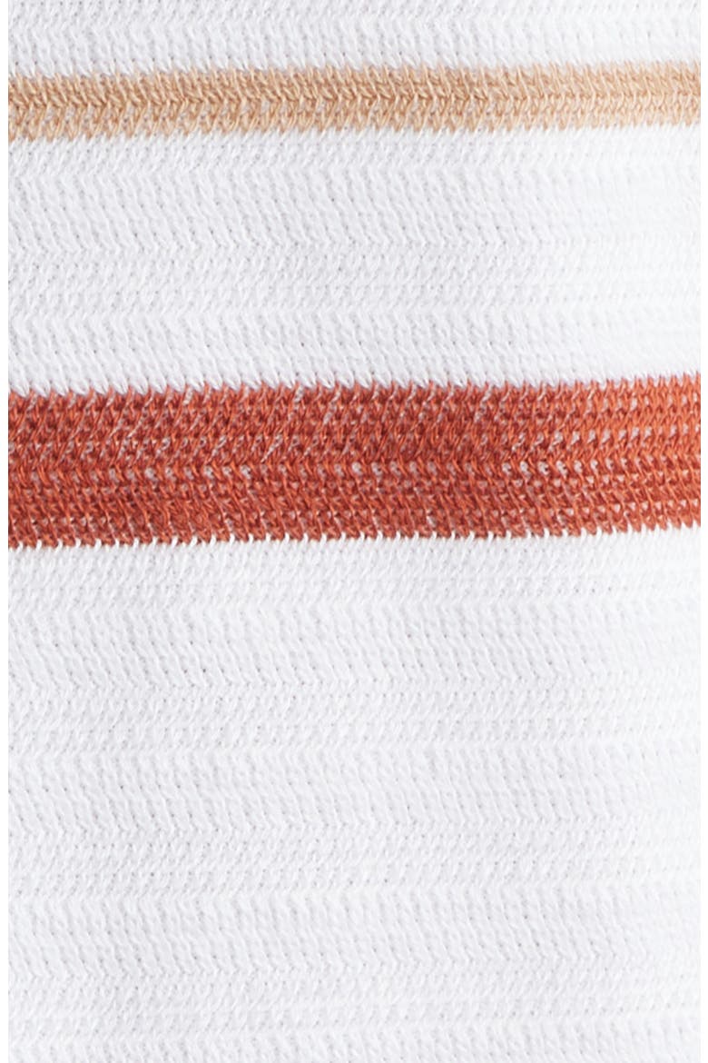 Pitti Stripe Short Sleeve Button-Up Shirt, Alternate, color, WHITE