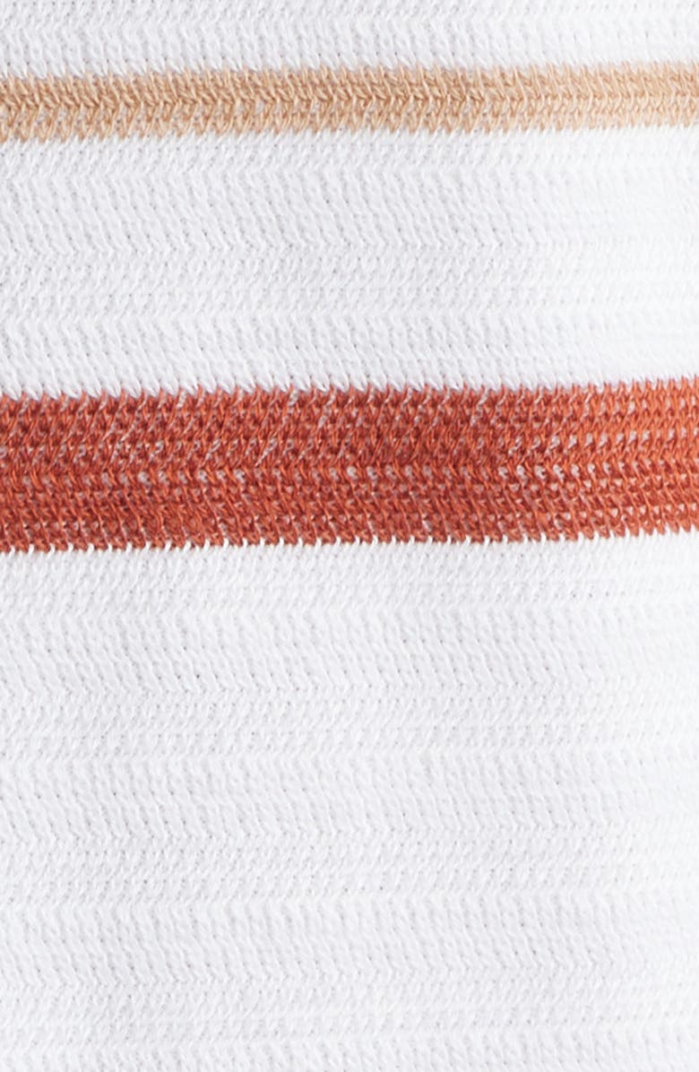 BOSS Pitti Stripe Short Sleeve Button-Up Shirt, Alternate, color, White