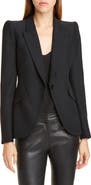 McQueen Alexander McQueen Leaf Crepe Jacket