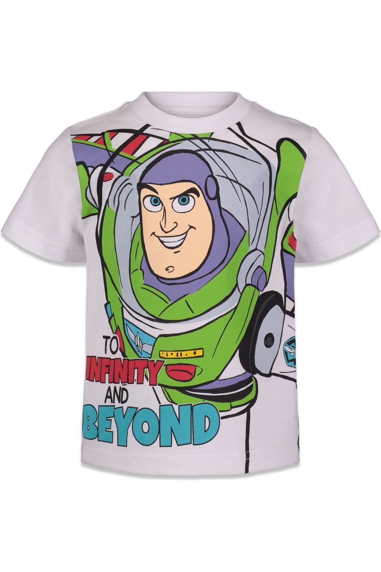 Toy Story 4-Pack Short Sleeve T-Shirts, Alternate, color, Toy Story Multi