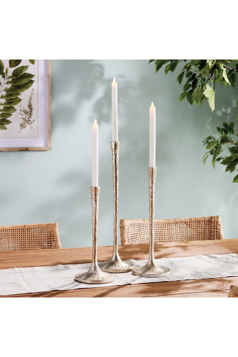 Burke Taper Candle Holders Set of 3, Alternate, color, Gold
