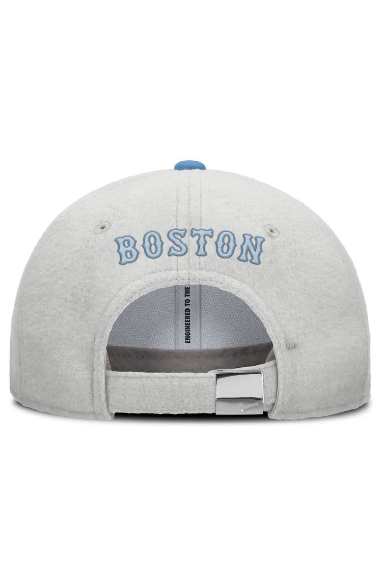 Nike Men's Nike Gray Boston Red Sox Club Adjustable Hat, Alternate, color, 