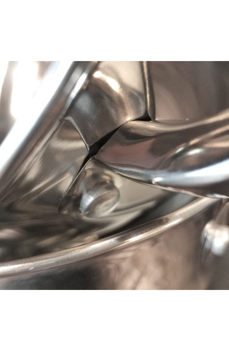 OSTER Hali 3-Piece Stainless Steel Steamer Set With Lid, Alternate, color, Metallic Silver