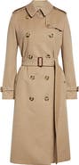 Burberry Kensington Cashmere Trench Coat