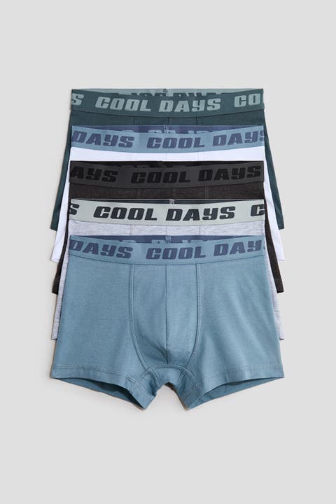 5-pack Cotton Boxer Briefs