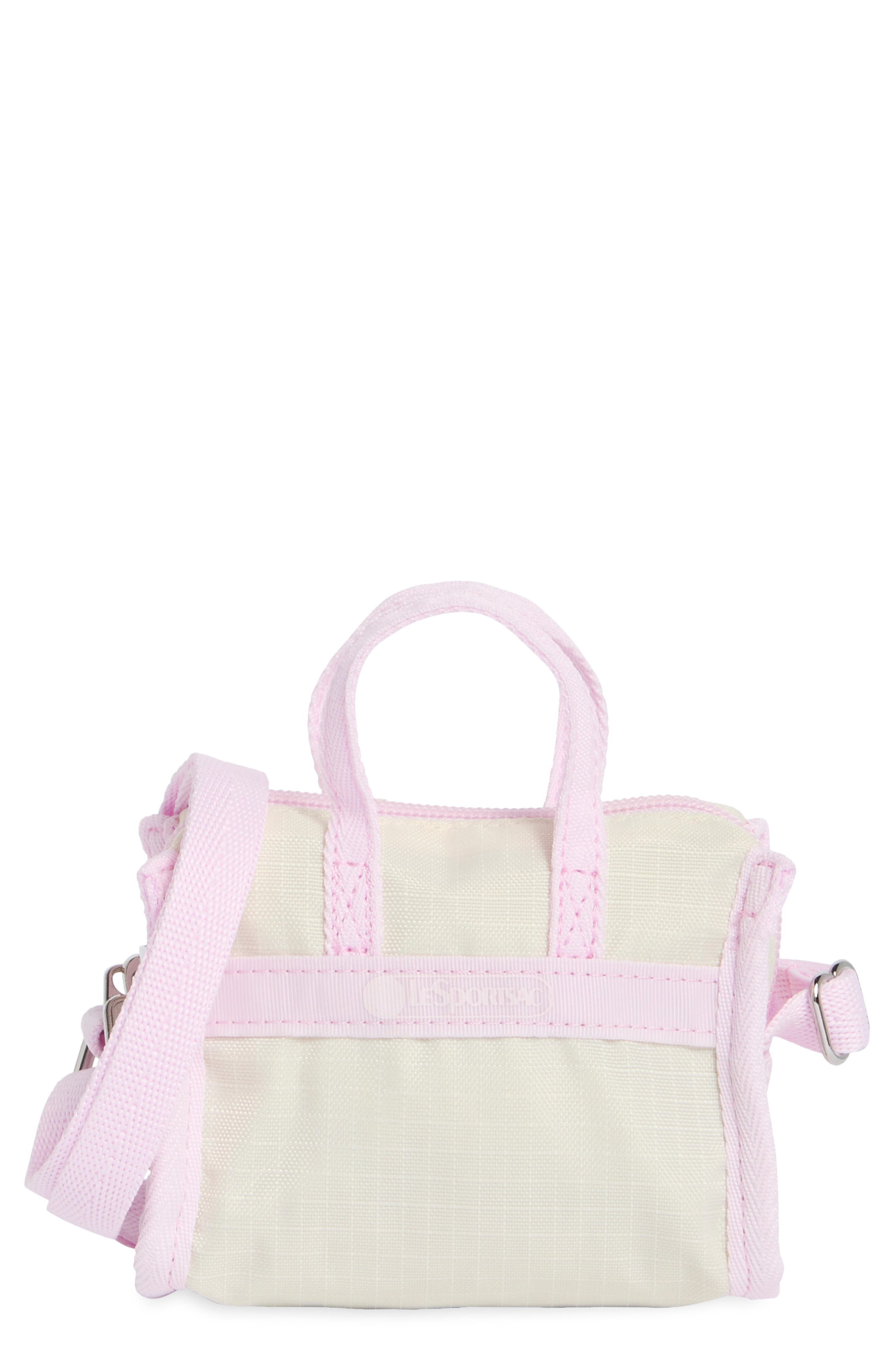 Lesportsac Micro Crossbody Bag In Meringue/ Pale Pink