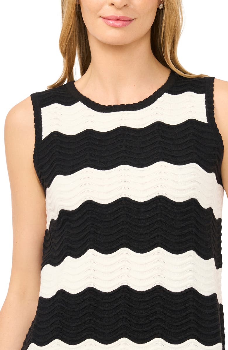 Halogen<sup>®</sup> Sleeveless Scalloped Shift, Alternate, color, New Ivory