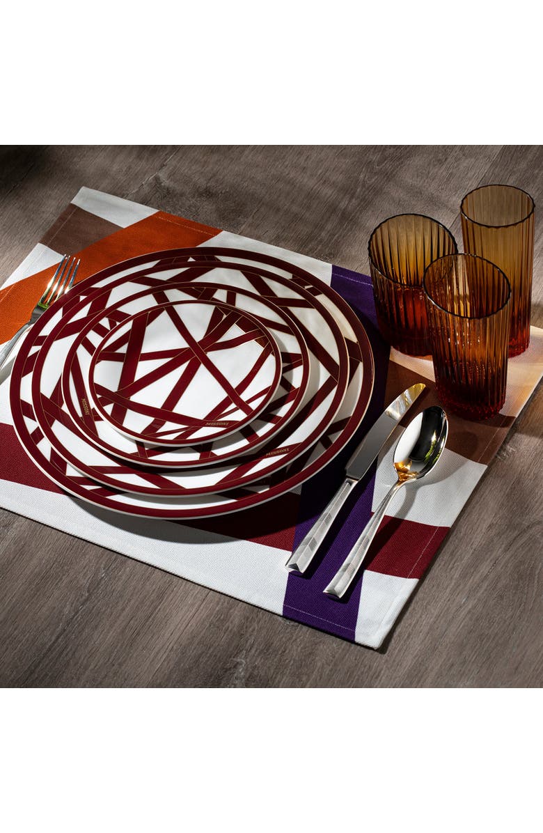 Missoni Placemats, Alternate, color, Brown