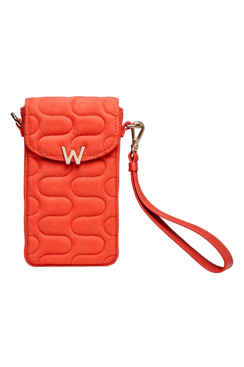 Mimi Swirl Phone Bag, Alternate, color, Radiant Red