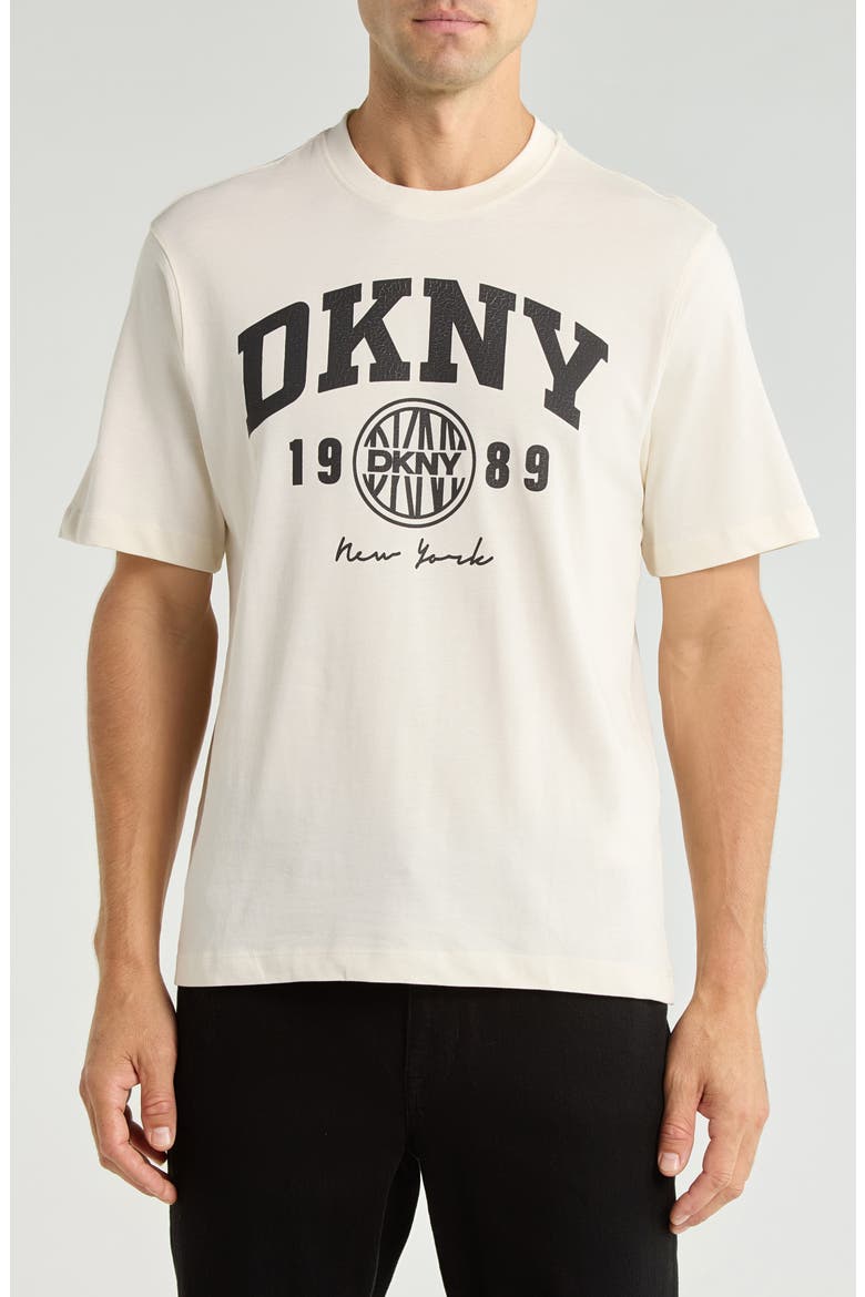 Varsity Crest Cotton T-Shirt, Main, color, TOFU