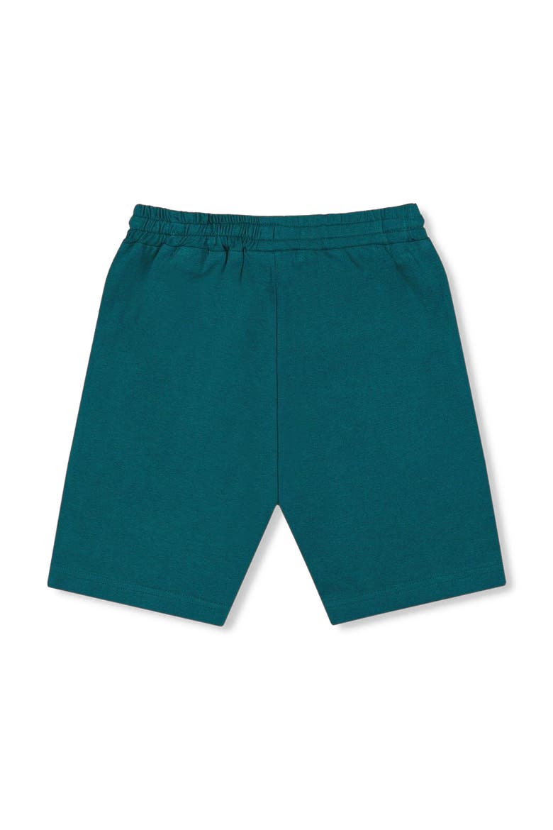 Organic Cotton Jersey Shorts, Alternate, color, Teal