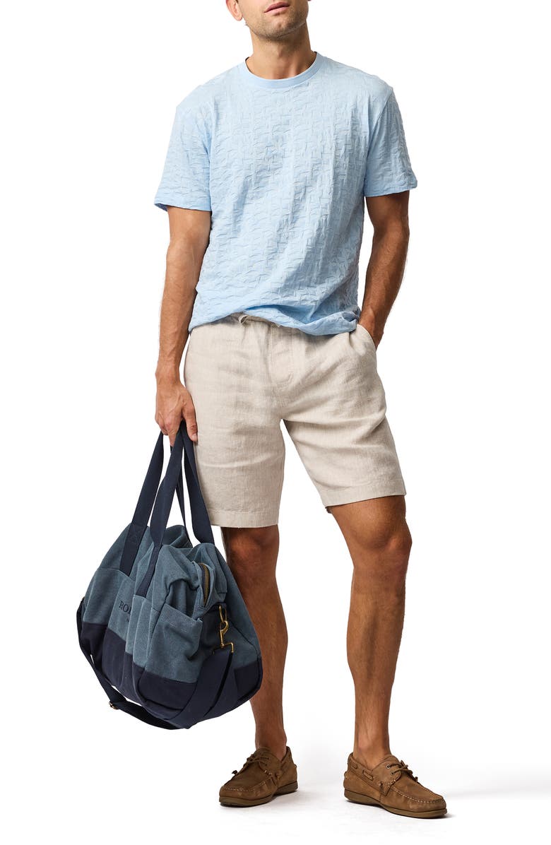 Rodd & Gunn Aylesbury Jacquard Knit T-Shirt, Alternate, color, Mist