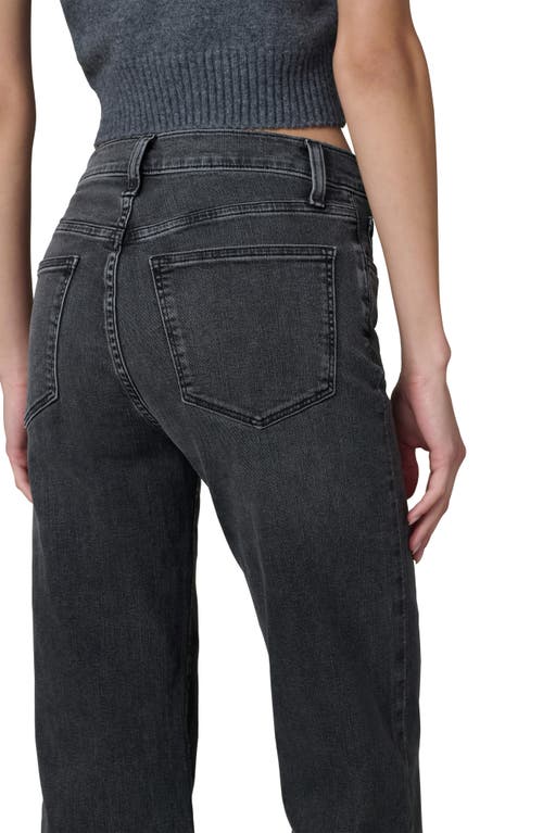 Joe's Jeans The Blake Cropped Wide Leg Jeans In Affluence In Gray