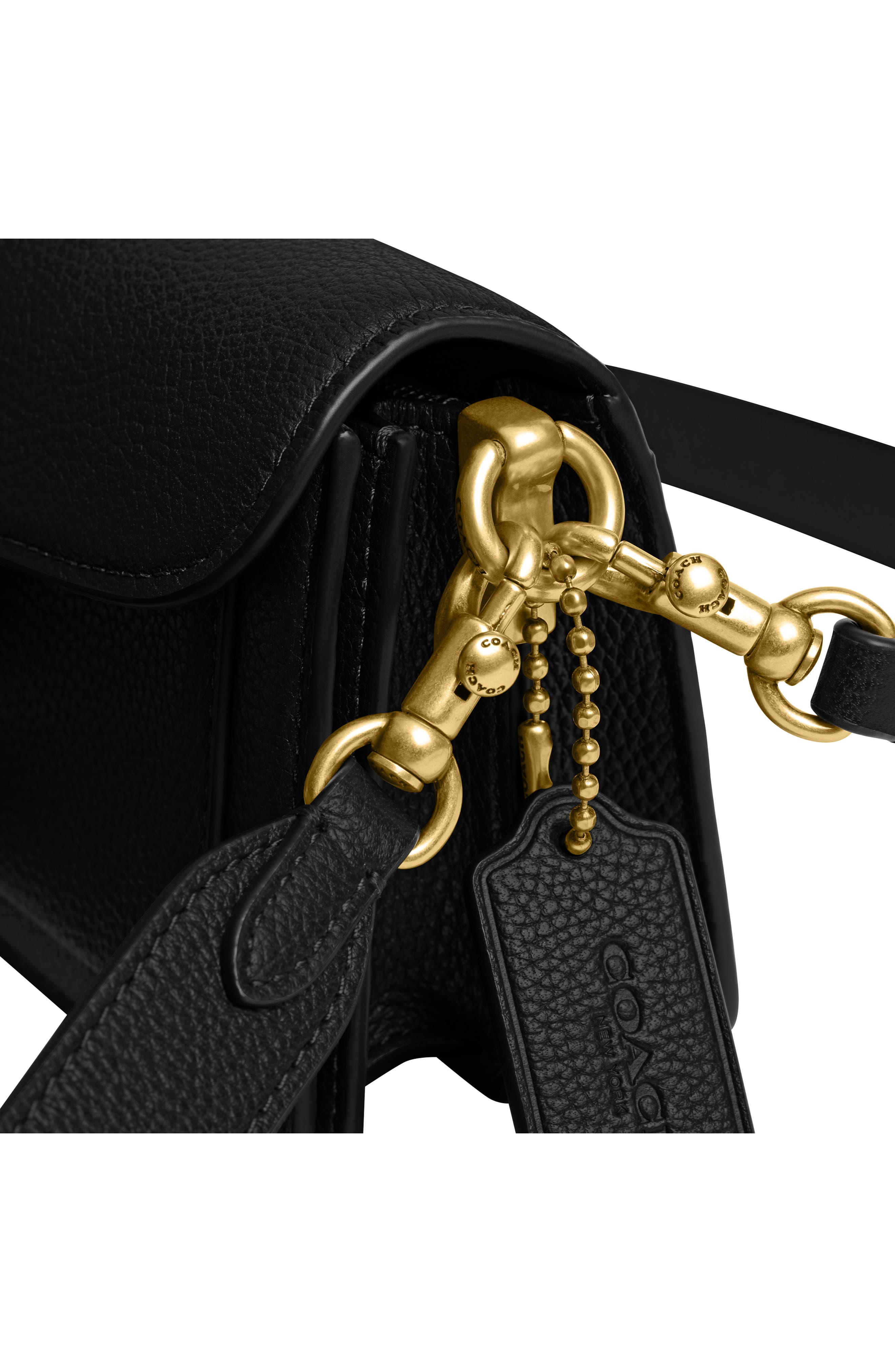 COACH Tabby 20 Shoulder Bag, Alternate, color, Black