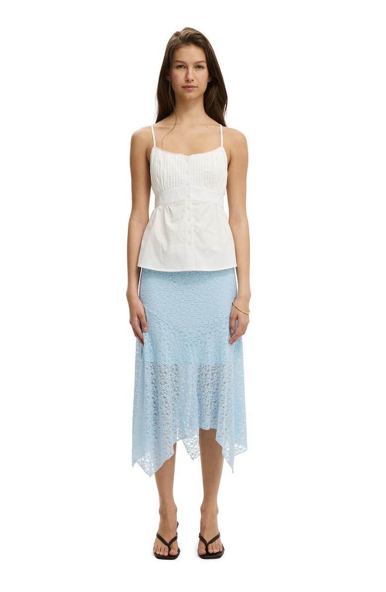 Cotton On Women's Sara Babydoll Cami, Alternate, color, White